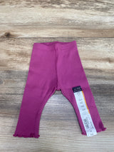 NEW Okie Dokie Ribbed Solid Mauve Leggings sz Newborn