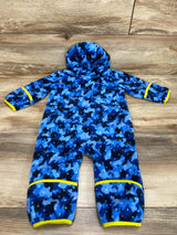 Columbia Snowtop II Fleece Blue Camo Bunting sz 6-12m