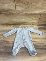 Carter's Unicorn Sleeper Blue sz Newborn