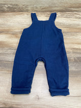 M&Co Embroidered Overalls Blue sz 3-6m