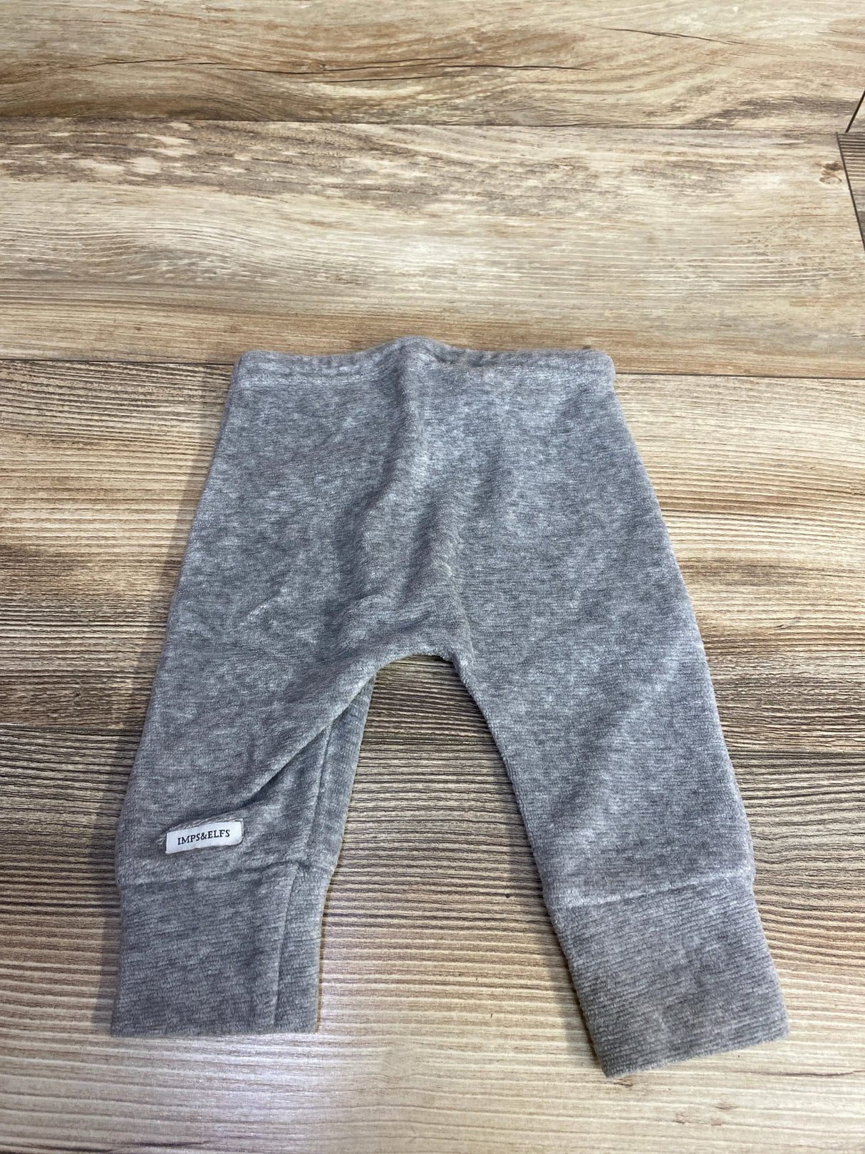 Imps & Elfs Velvet Joggers Grey sz Newborn