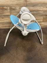 Ingenuity Sun Valley Canopy Portable Swing in Teal