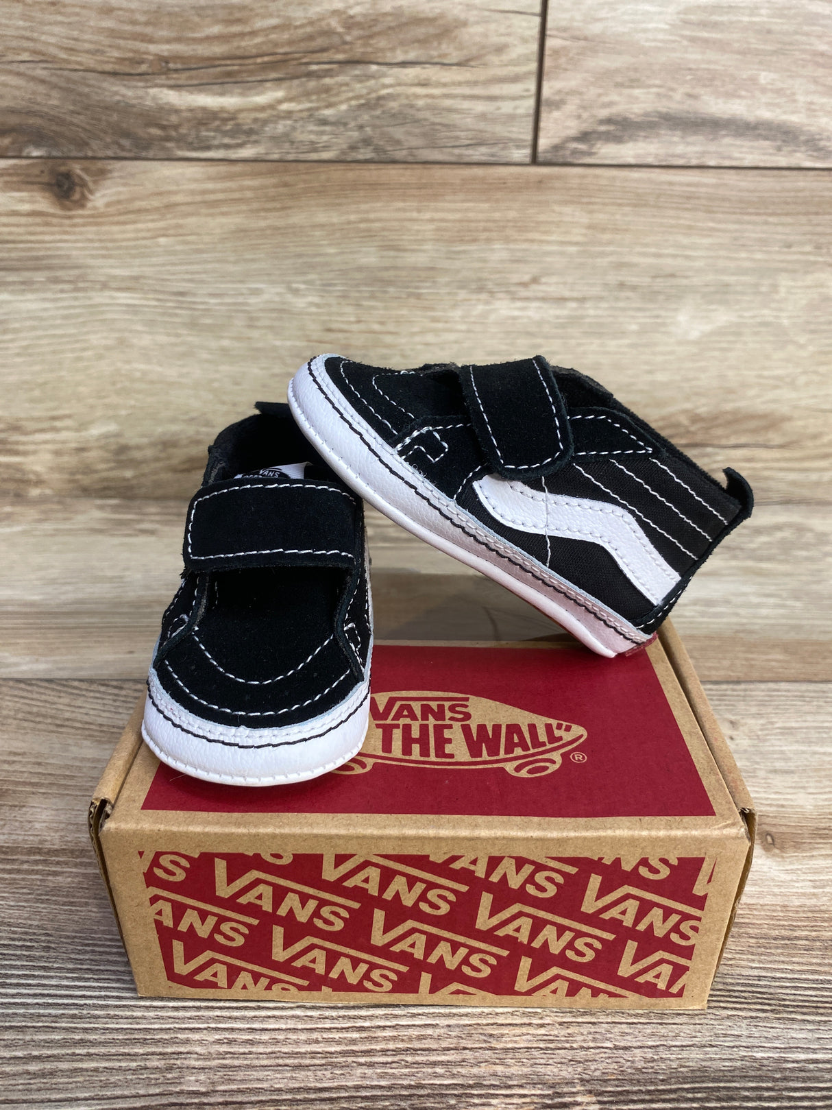 Vans Sk8-Hi Crib Sneakers Black sz 3c