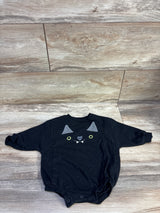 Cat & Jack Bat Romper Black sz 12m