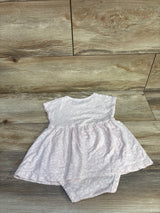 Cloud Island Bodysuit Dress Pink sz 24m