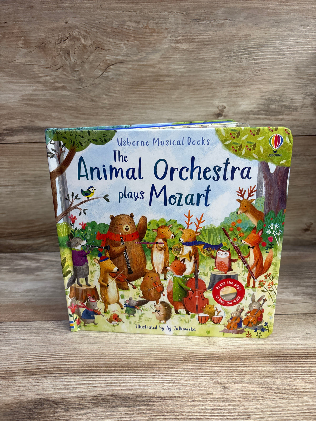 The Animal Orchestra Plays Mozart Interactive Sound Board Book