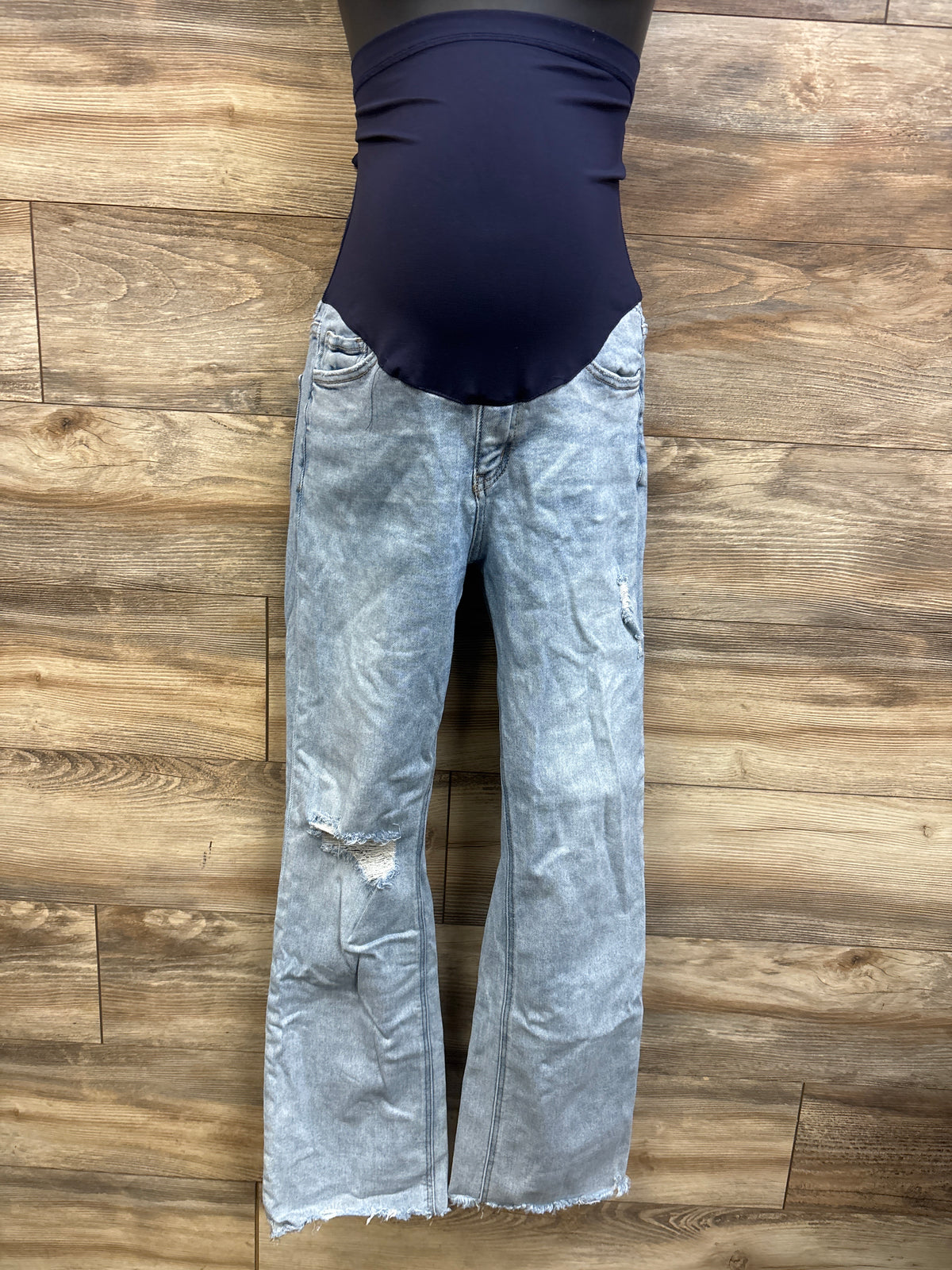 Pinkblush Maternity Full Panel Jeans Blue sz Large (31)