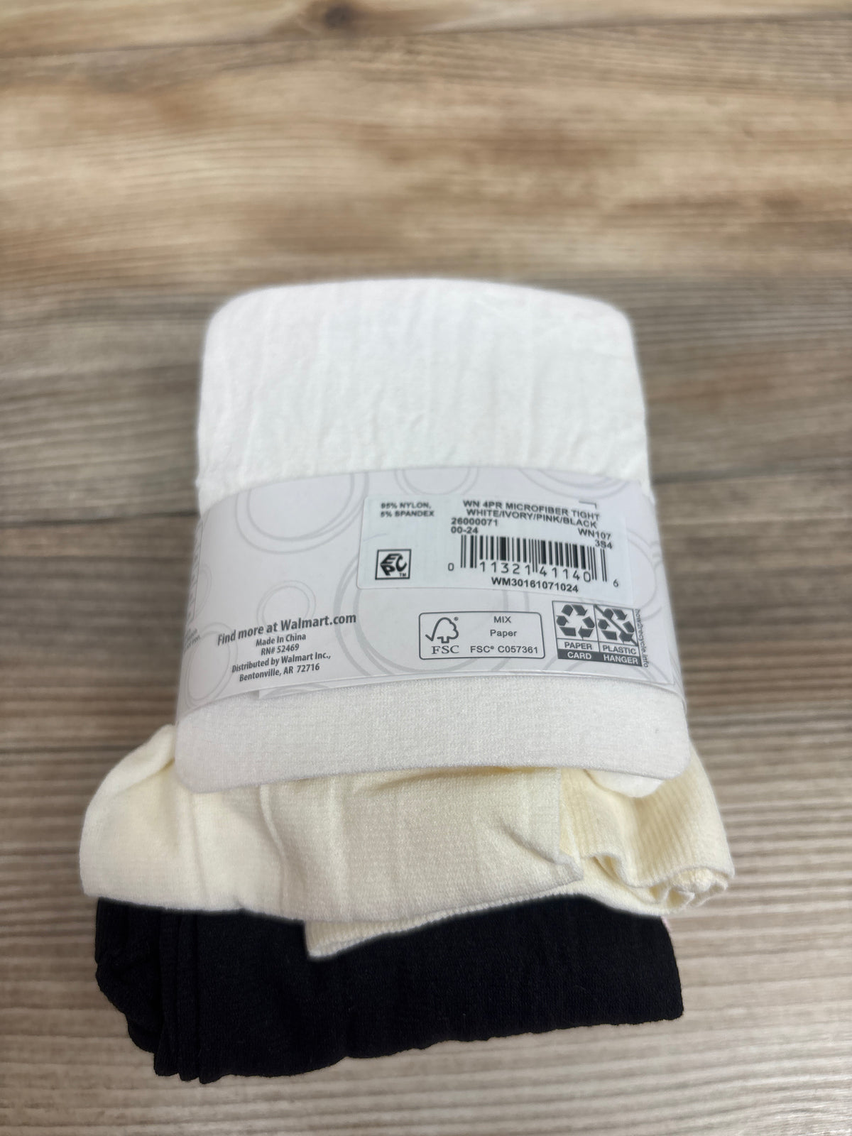 NEW Wonder Nation 4pk Opaque Tights sz 18-36m