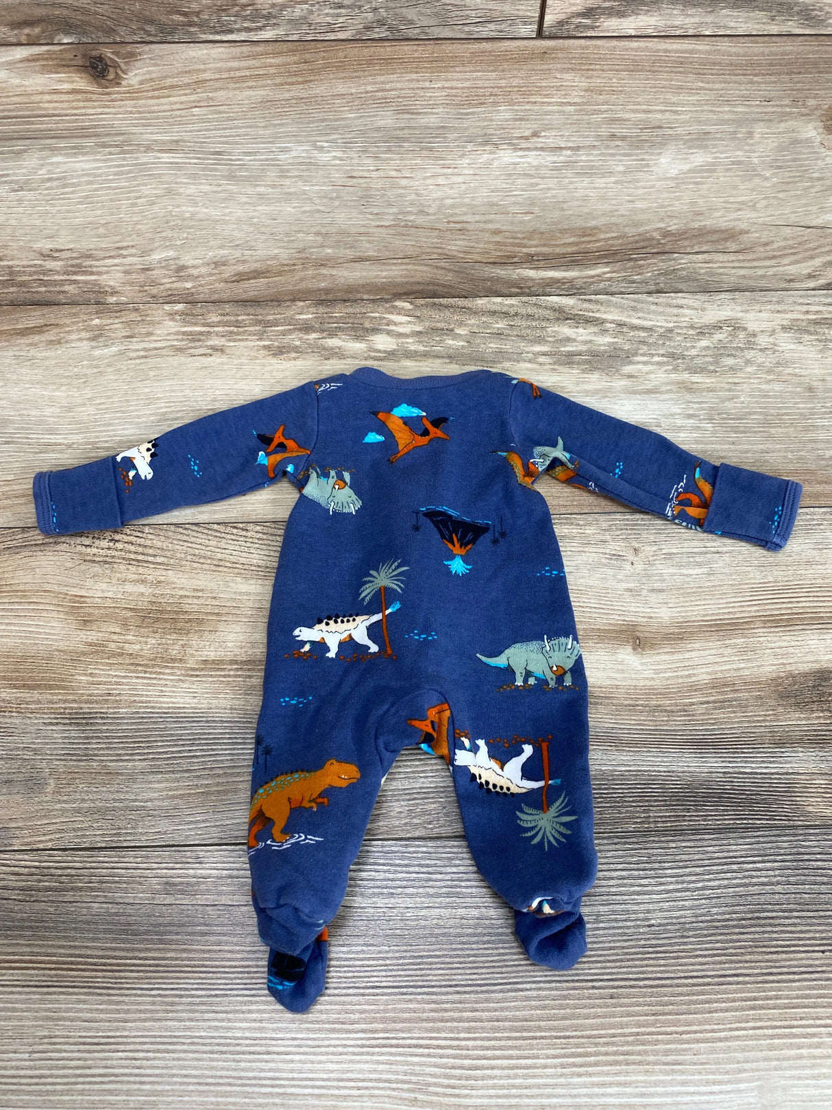 Carter's Dino Sleeper Blue sz Preemie