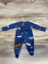 Carter's Dino Sleeper Blue sz Preemie