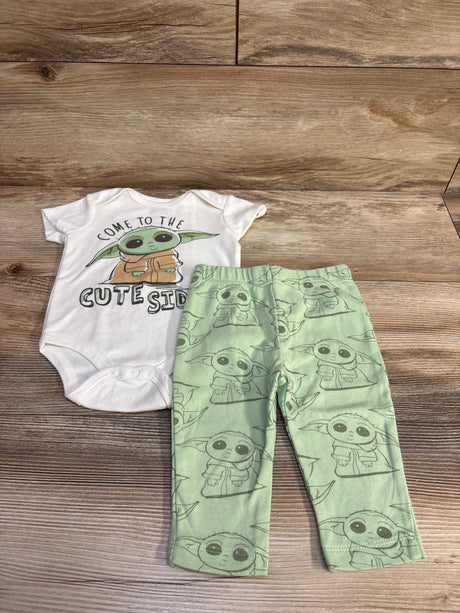 Star Wars 2pc Bodysuit & Pants White sz 3-6m - Me n Mommy To Be