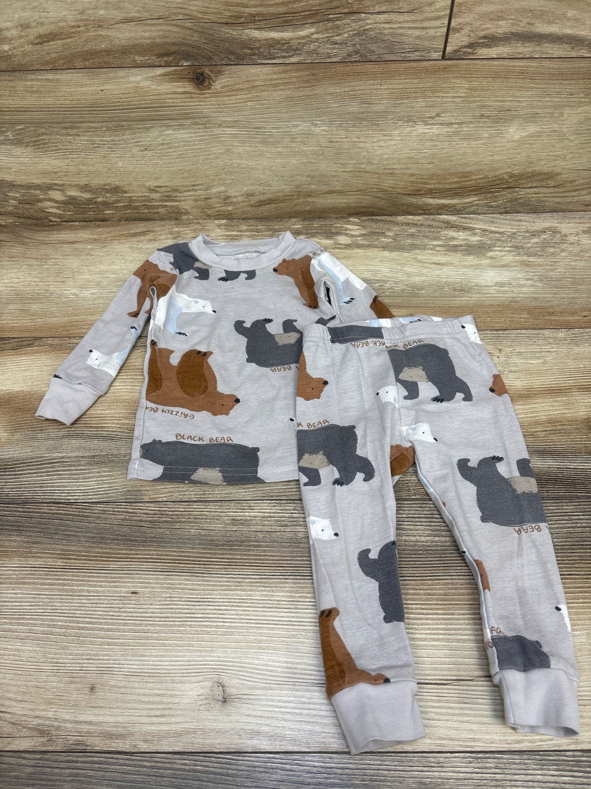 Just One You 2pc Pajama Set Grey sz 12m