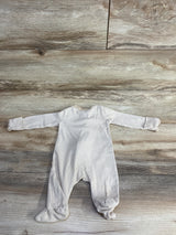 Carter's Striped Sleeper Oatmeal sz Newborn