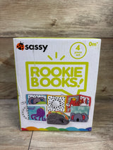 NEW Sassy Rookie Books - 4pc Soft Book