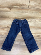 Baby Gap Denim Fleece Lined Jeans Blue sz 18-24m