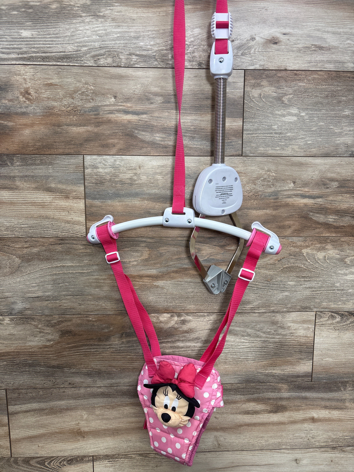 Munchkin Disney Baby Minnie Mouse Door Clamp Jumper 4-6m