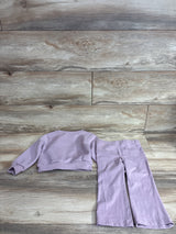 Nike 2pc Crewneck Sweatshirt & Leggings Set Lilac sz 24m