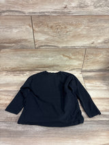 Zara Long Sleeve Shirt Black sz 2-3T