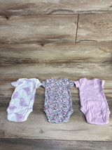 Just One You 3pk Be Kind To All Kinds Bodysuit Set Pink sz Newborn