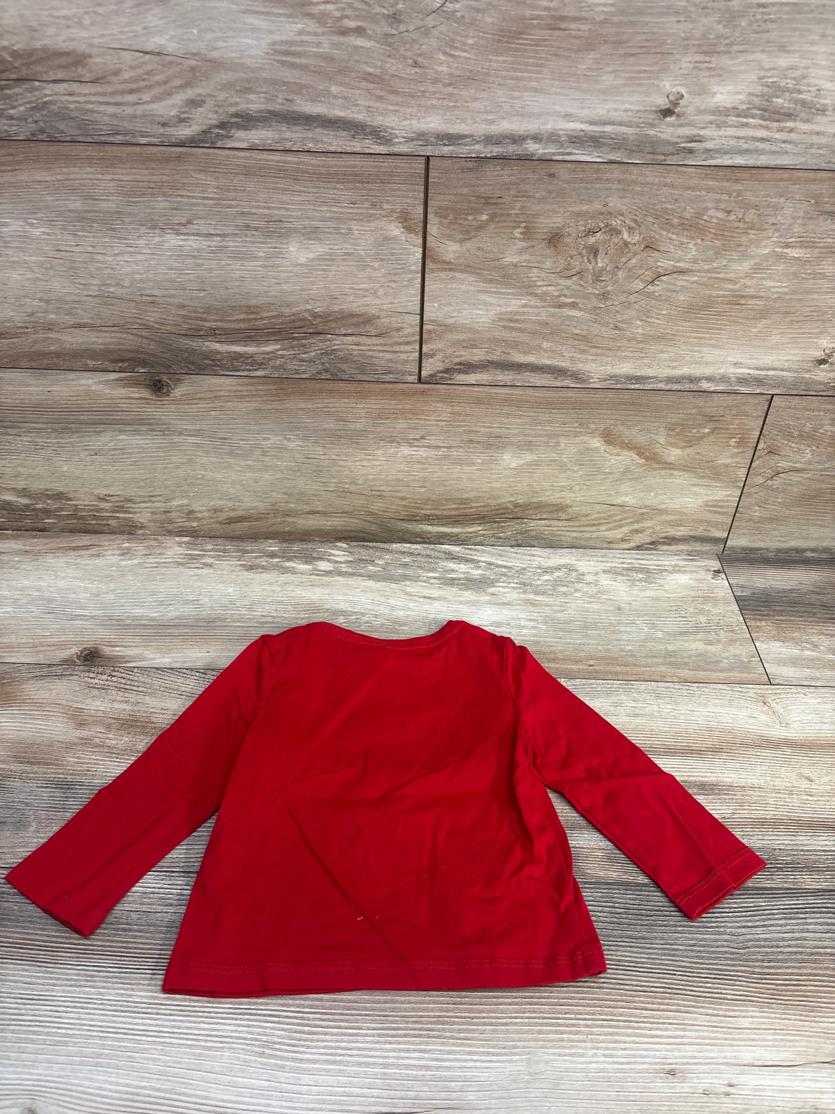 Holiday Time Ginger Bread Shirt Red sz 18m