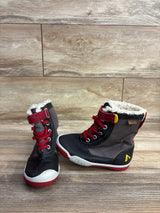 Plae Noel Waterproof Alpine Boots in Raven/Red sz 9.5c