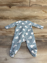 Just One You Bird Print Sleeper Blue sz 3m - Me n Mommy To Be