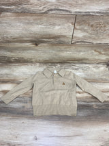 Baby Gap Knit Polo Shirt Tan sz 18-24m