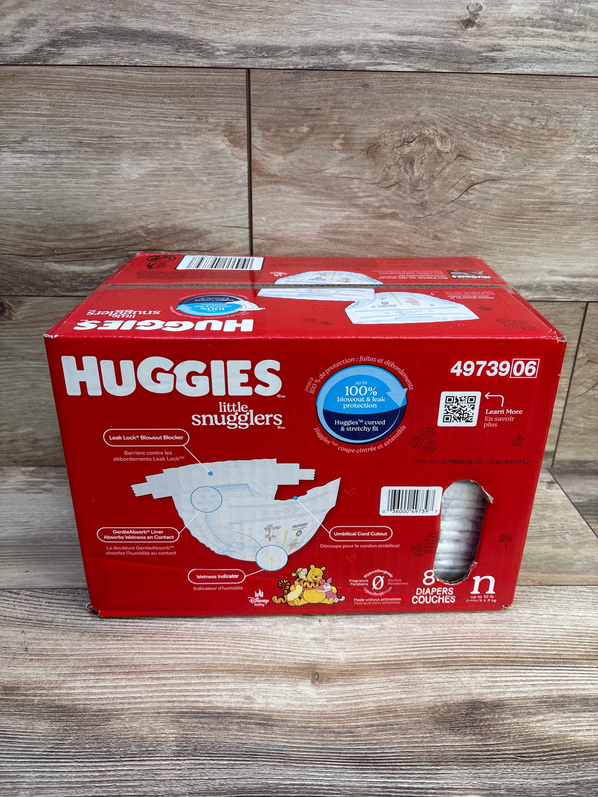 NEW Huggies Little Snugglers Diapers Size Newborn 84ct