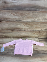 NEW Cat & Jack Polar Bear Knit Sweater Pink sz 18m