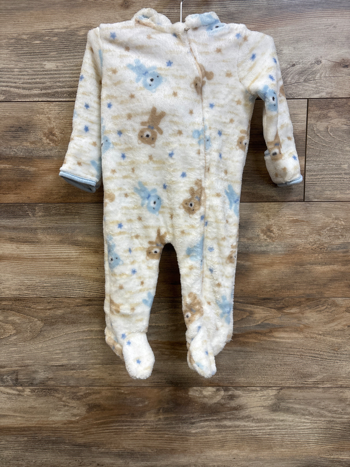 Little Beginnings Plush Bunting White sz 6-9m