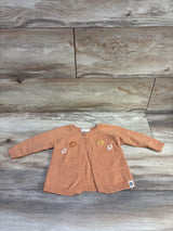 Rabbit + Bear Organic Knit Cardigan Orange sz 12m