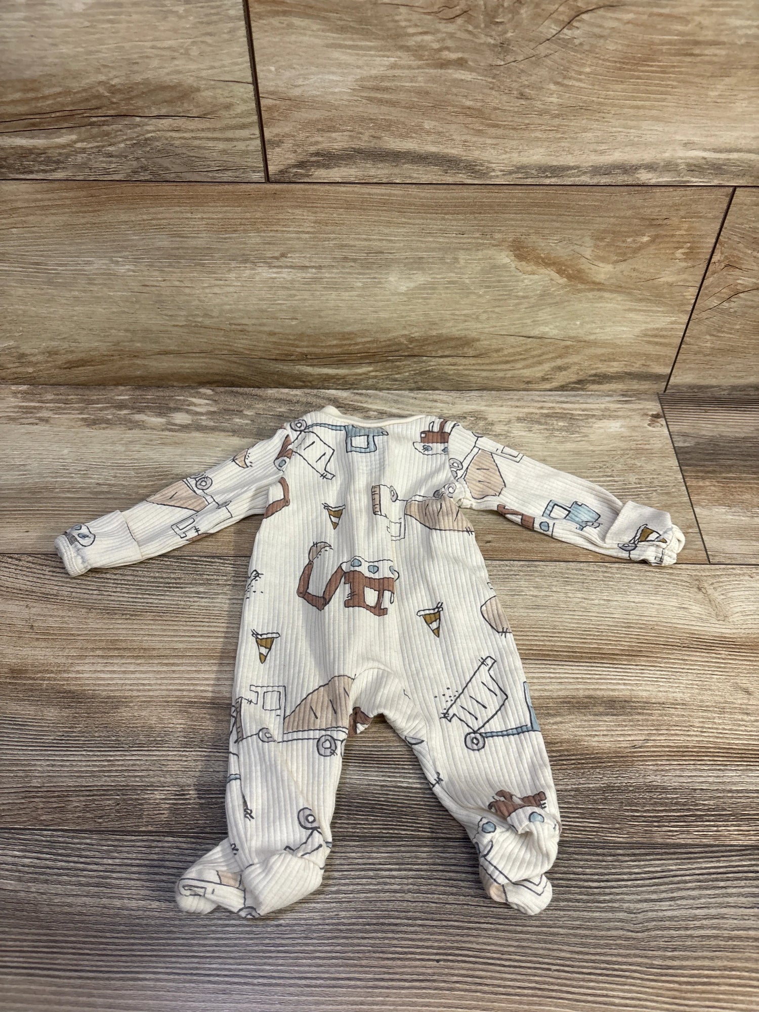 Carter's Ribbed Sleeper Ivory sz Preemie