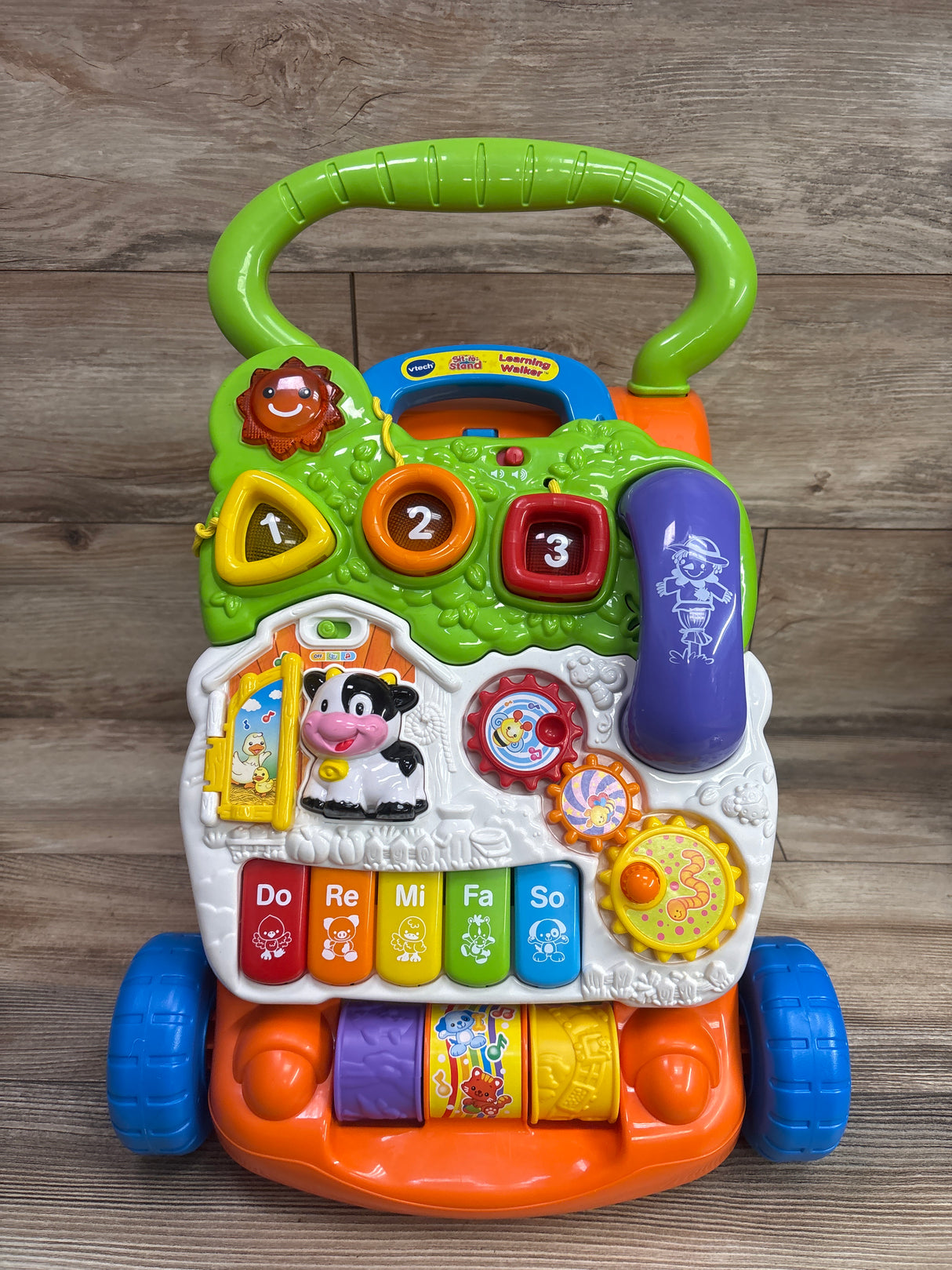 VTech Sit-to-Stand Learning Walker, Orange