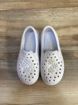 Carter's Floral Water Shoes White sz 8c