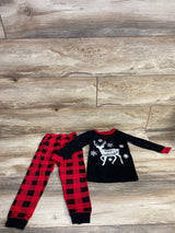 Kikiz Ye 2pc Merry Christmas Pajama Set Black sz 3T