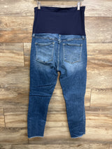 Pinkblush Maternity Full Panel Jeans Blue sz Large (31)