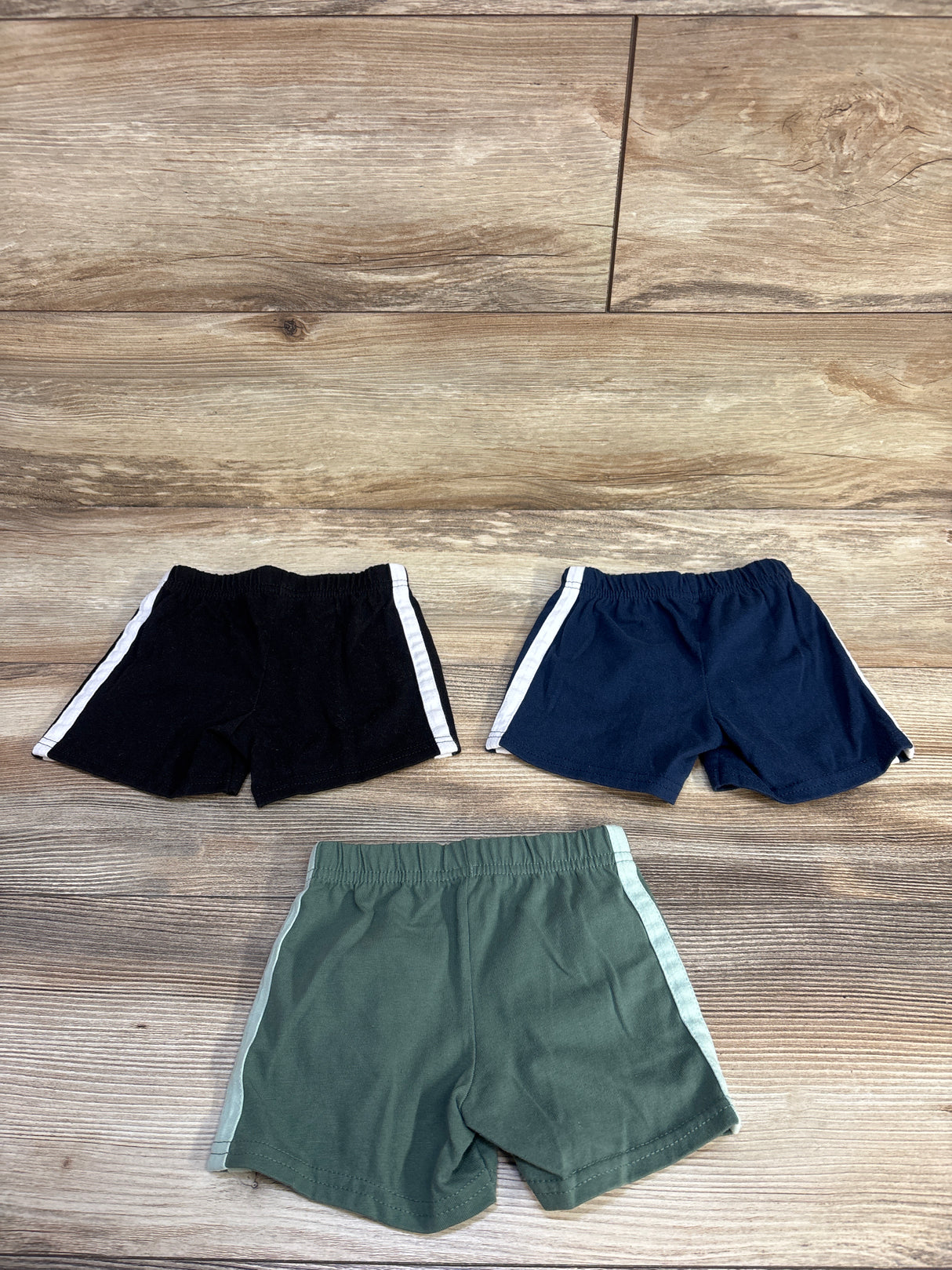Garanimals 3pk Pull-On Shorts Navy sz 6-9m
