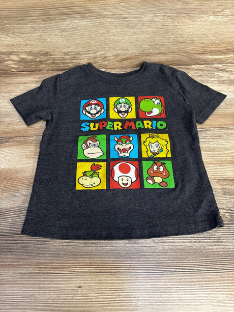 Jumping Beans Super Mario Shirt Grey sz 4T - Me n Mommy To Be