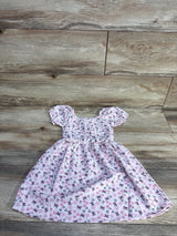 NEW Heart and Arrow Smocked Floral Dress Pink sz 2T - Me n Mommy To Be