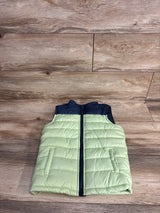 Liberty Valor Full Zip Puffer Vest Navy/Green sz 4T