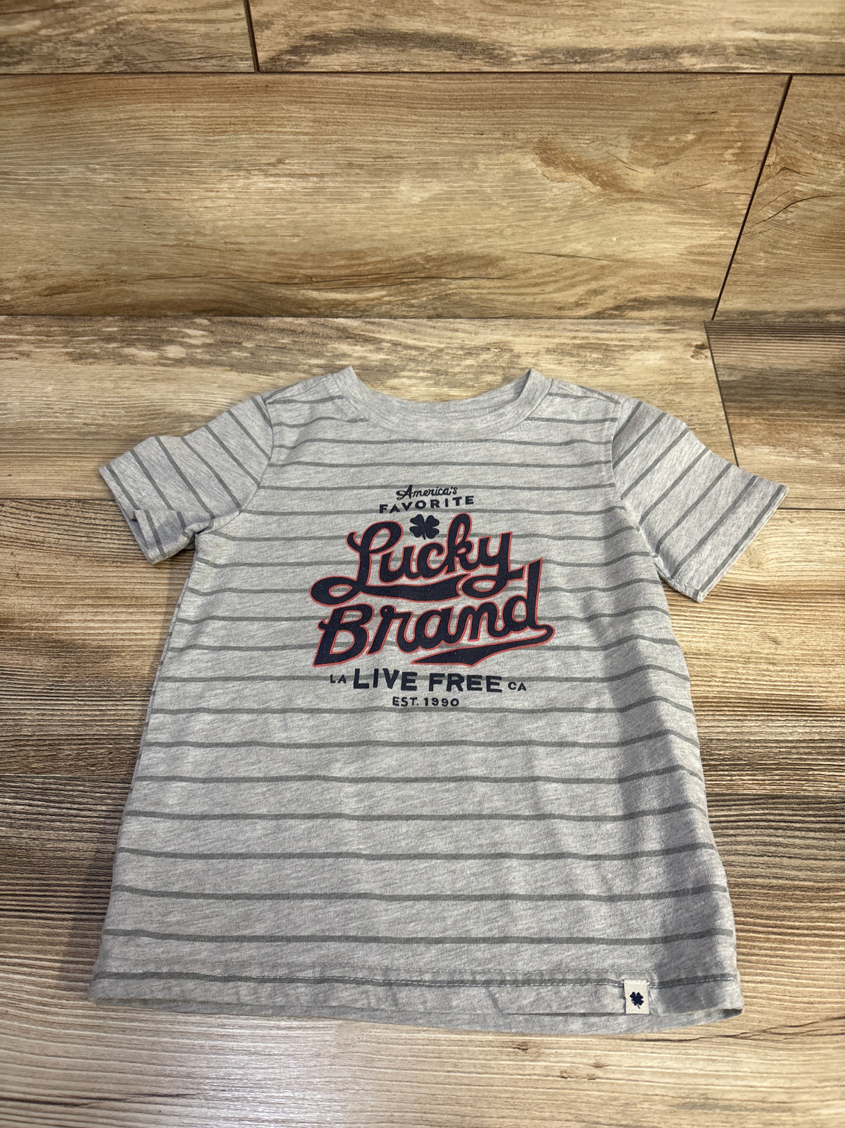 Lucky Brand Striped Shirt Grey sz 3T