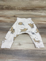H&M x Disney Winnie The Pooh Foldover-Waist Pants Cream sz Newborn