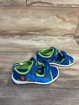 Disney Pixar Toy Story Double Strap Sandals Blue sz 9c