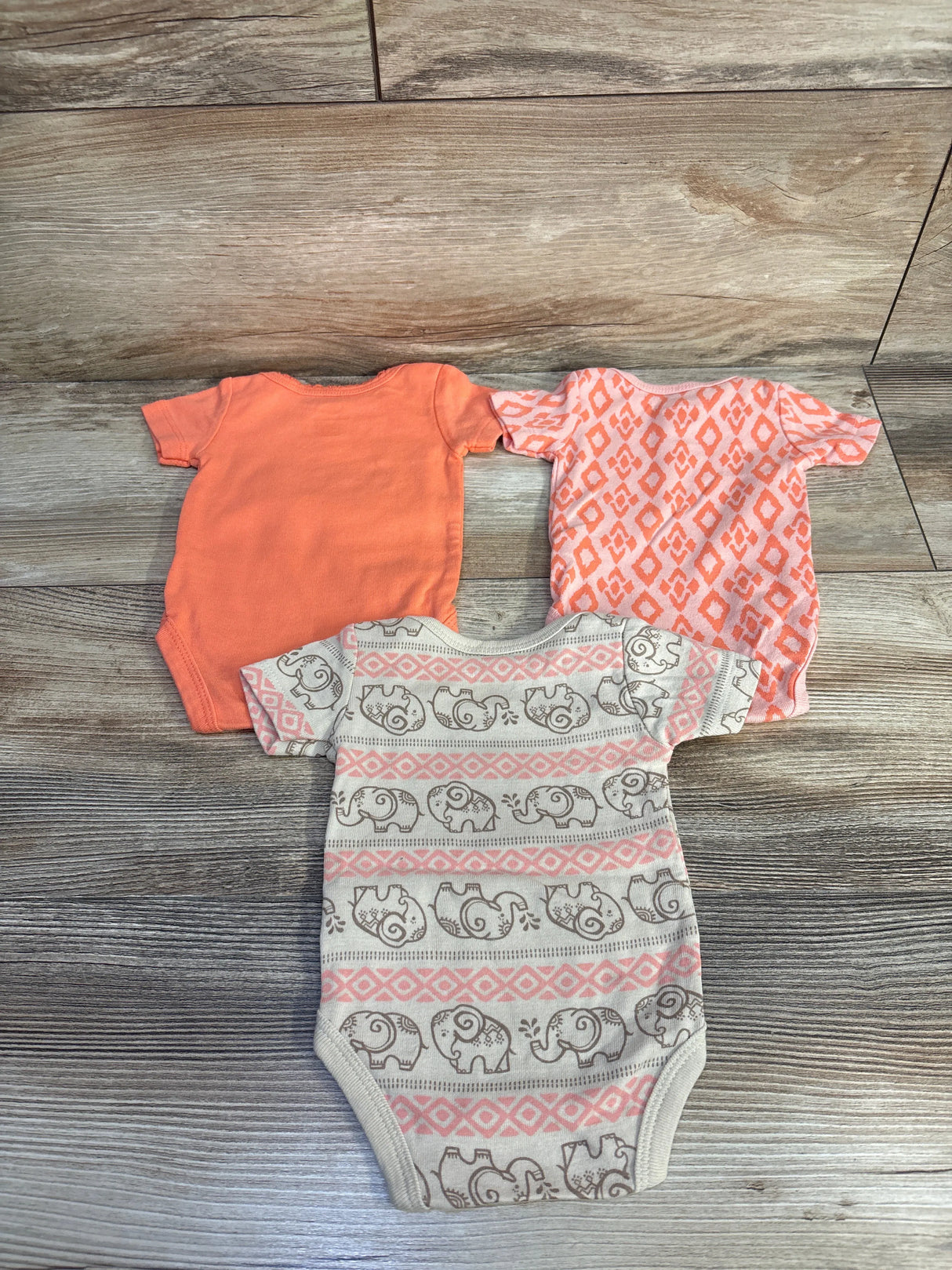 Koala Baby 3pk Bodysuit Pink sz Newborn