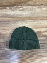 H&M Organic Beanie Green sz 3-6m