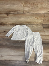 Carter's Purely Soft 2pc Henley Shirt & Pants Set Grey sz 9m