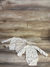 Carter's 3pk Bodysuits Beige sz 3m