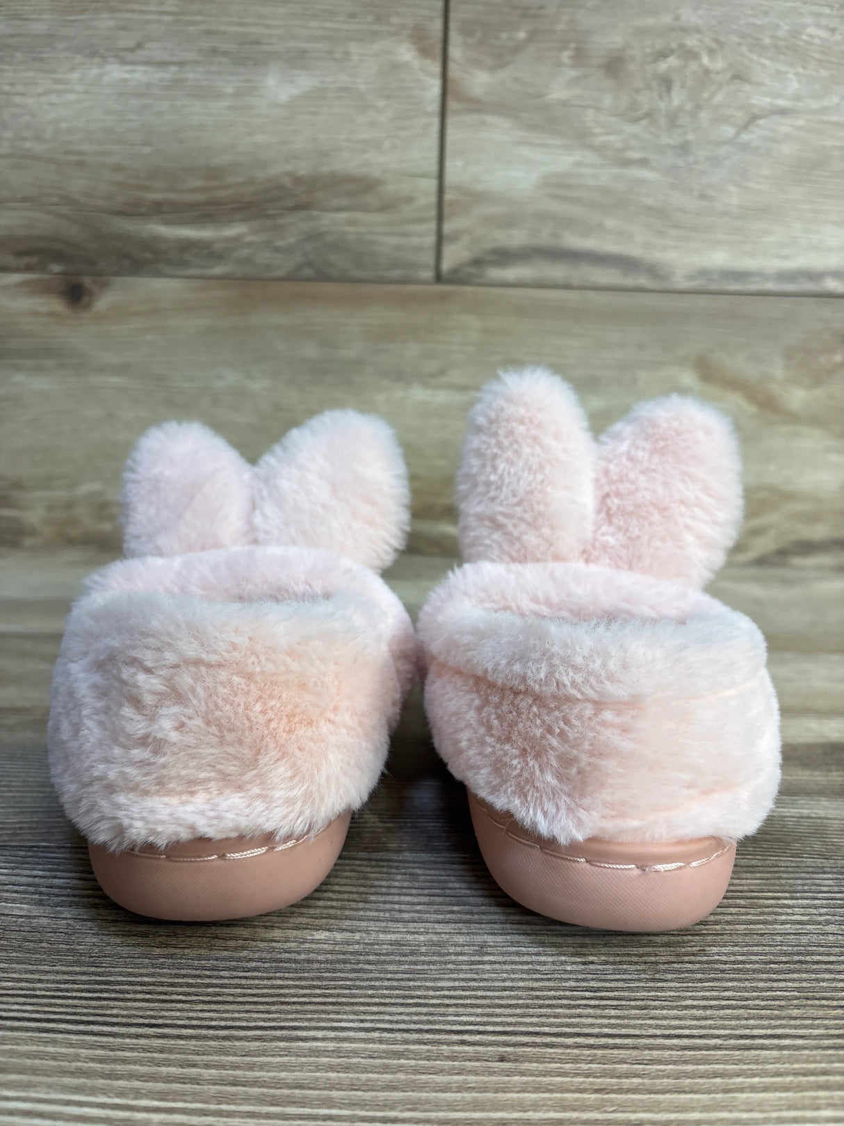 Saeaby Plush Rabbit Slippers Pink sz 11c