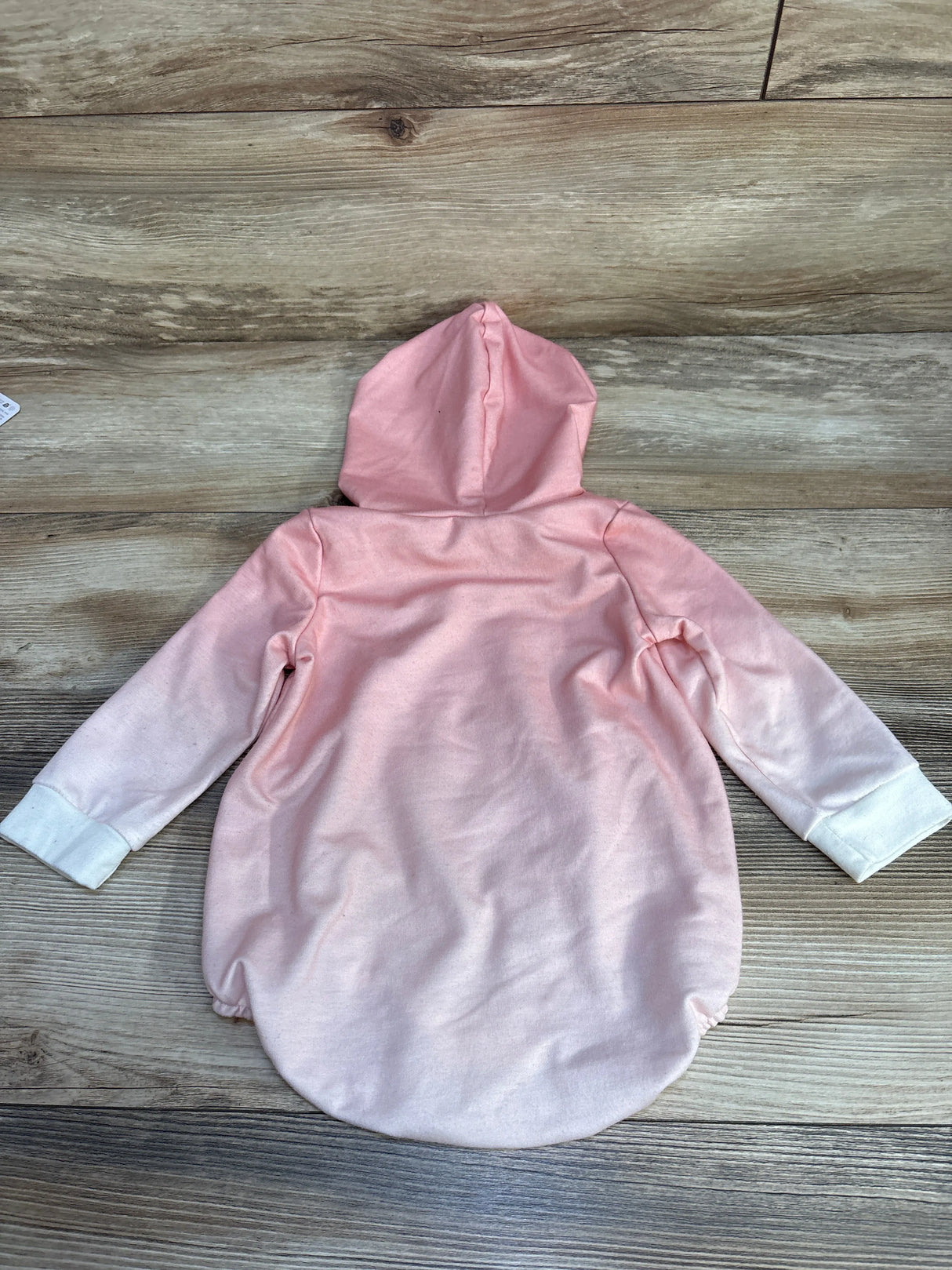 PatPat I Have The Best Mom In The World Hooded Shortie Romper Pink sz 12/18m