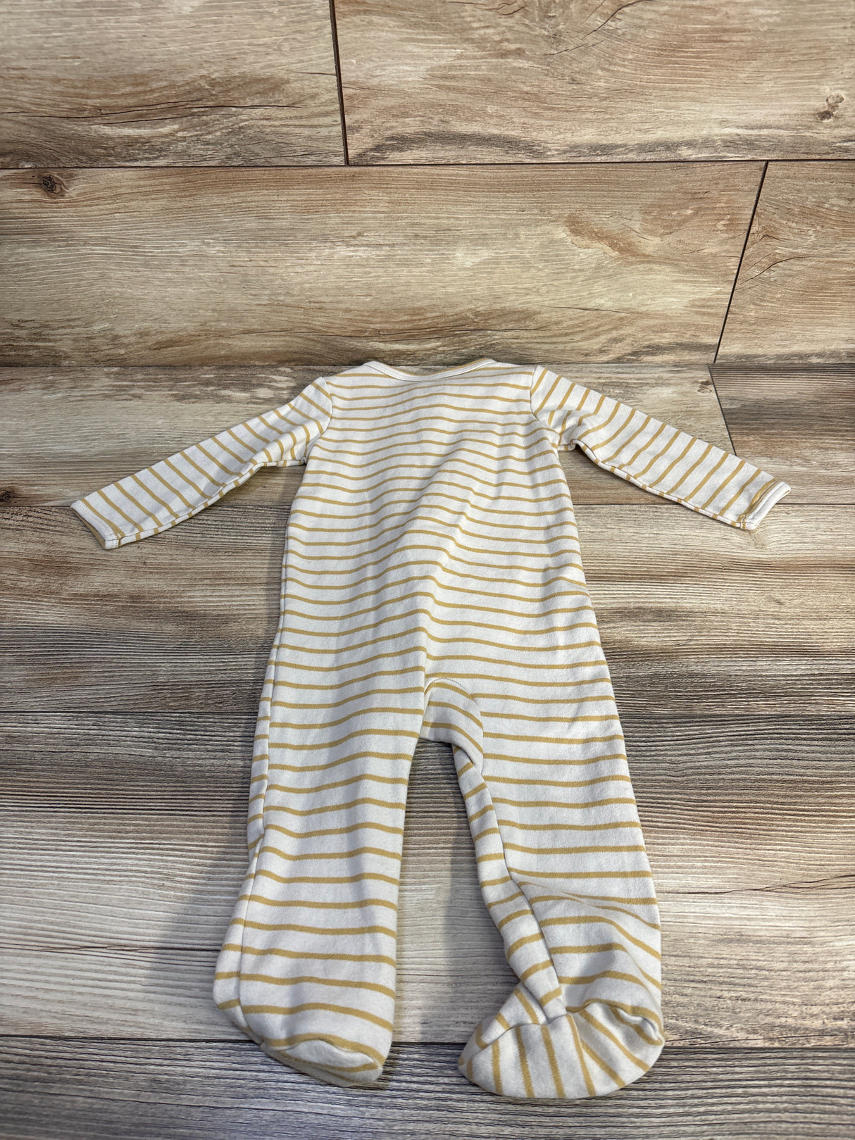 Carter's Striped Lion Sleeper Cream sz 9m